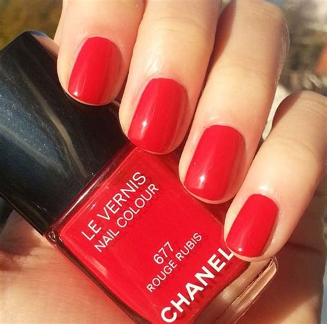 chanel ruby red